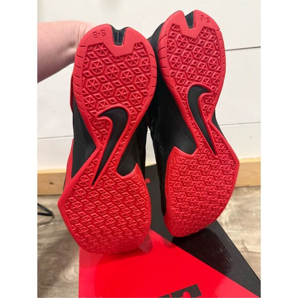 Nike Zoom Soldier VIII Black Red White 653641-016 Men’s Size 13 LeBron NEW - Picture 6 of 7